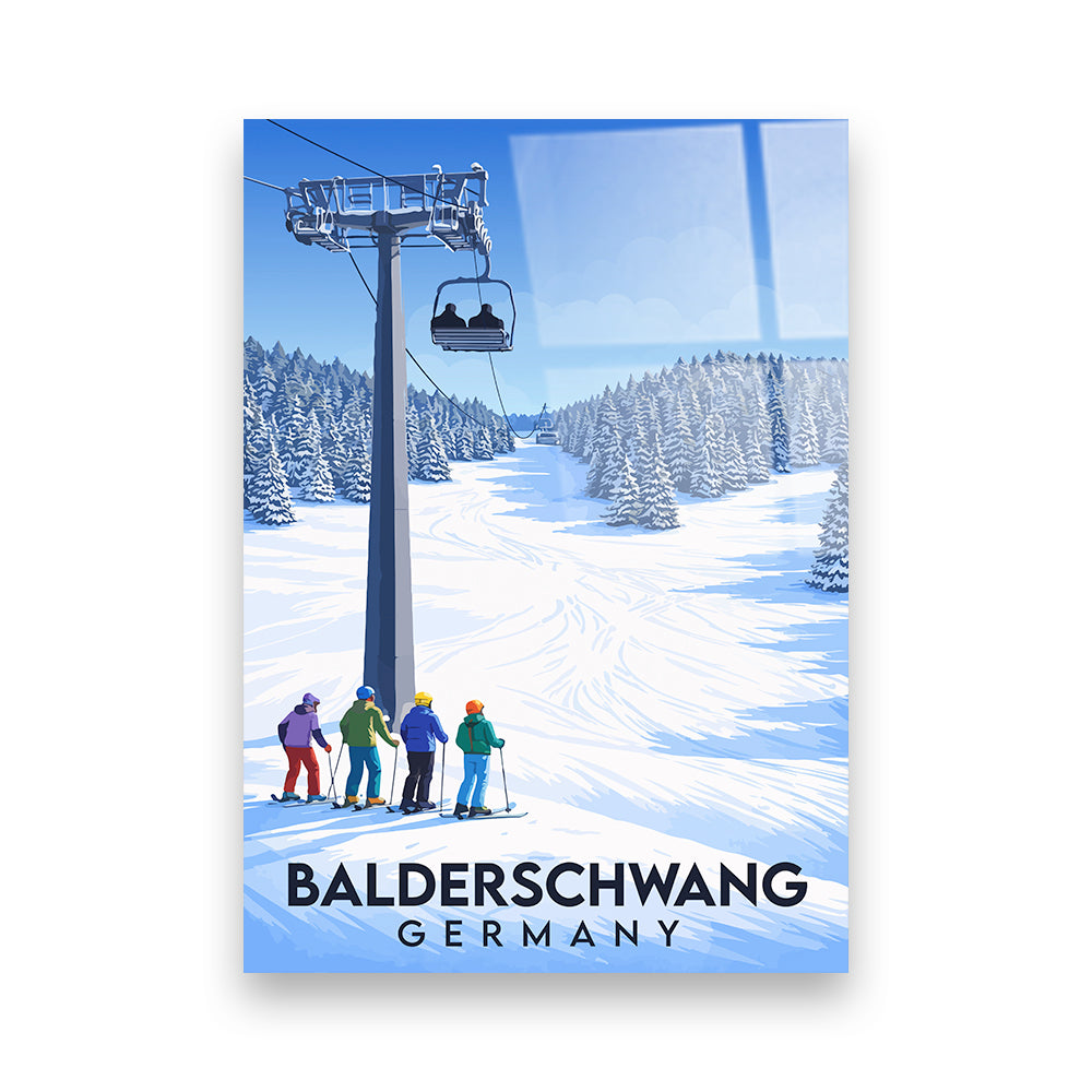 Balderschwang 2 Deutschland Acryldruck