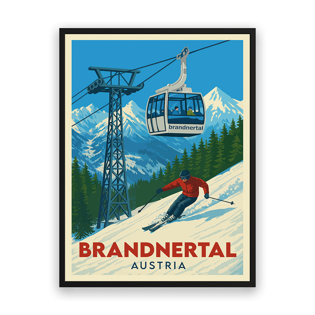 Brandnertal Österreich Kunstdruck