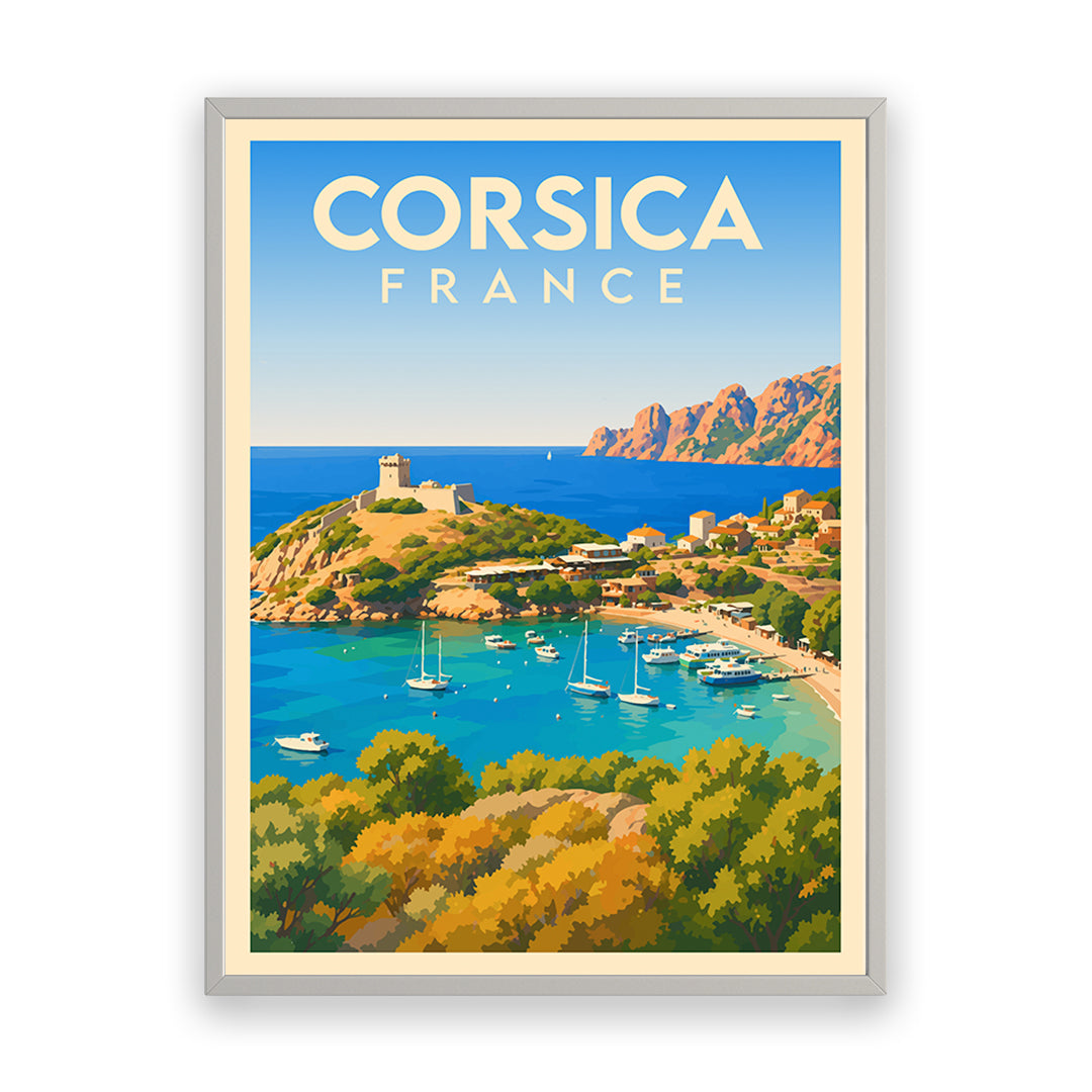Korsika Frankreich Kunstdruck