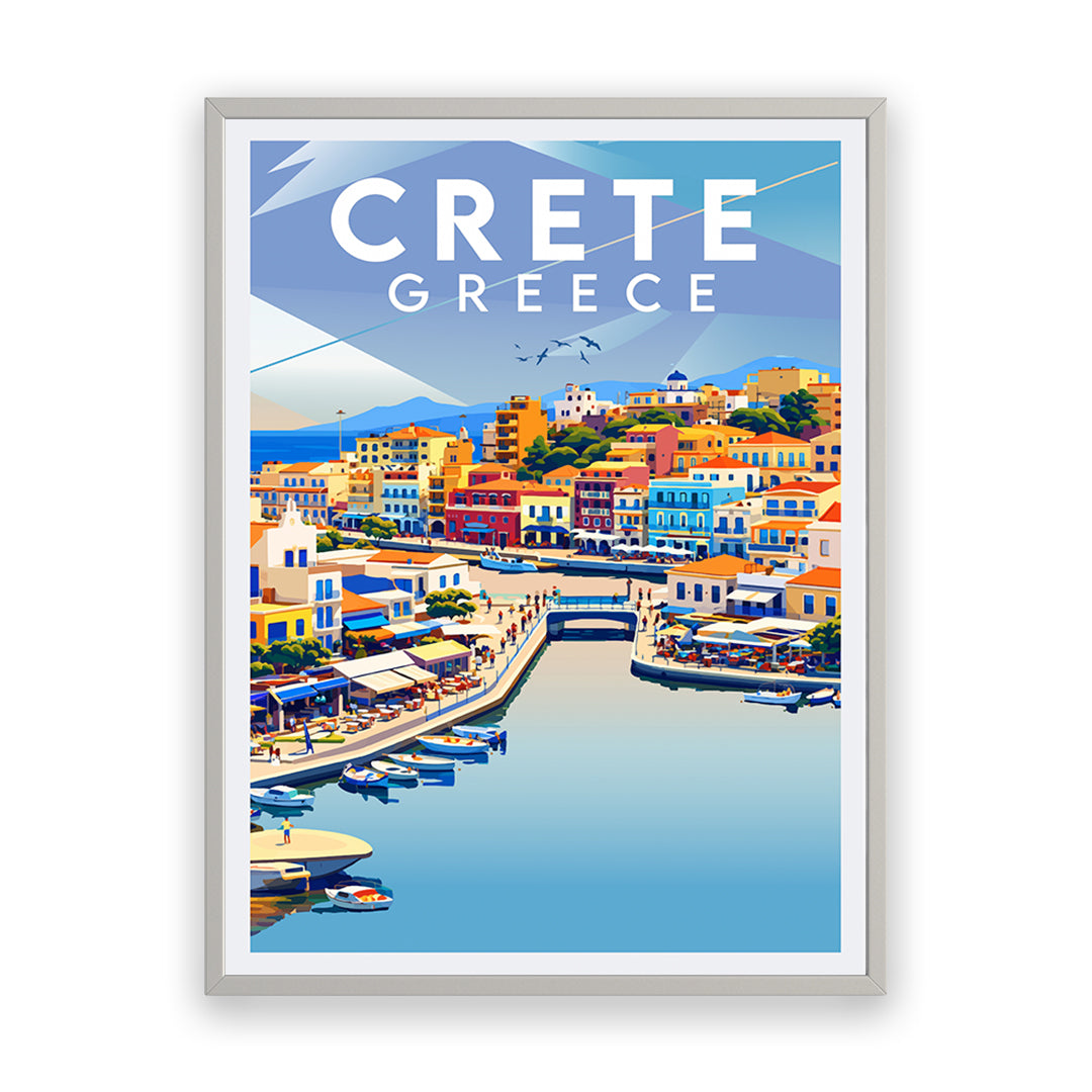Kreta Griechenland Kunstdruck