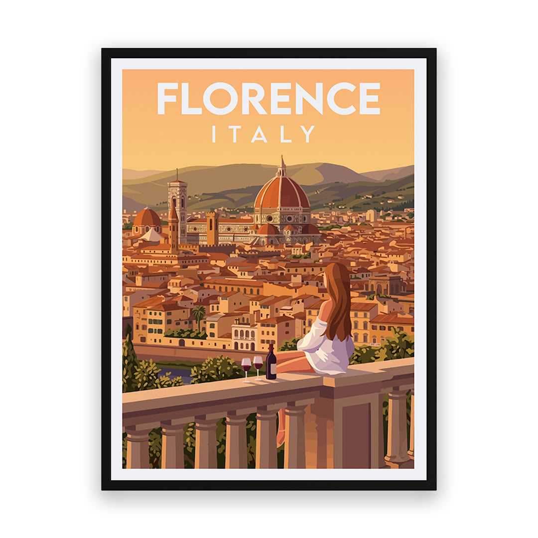 Florenz Italien Kunstdruck