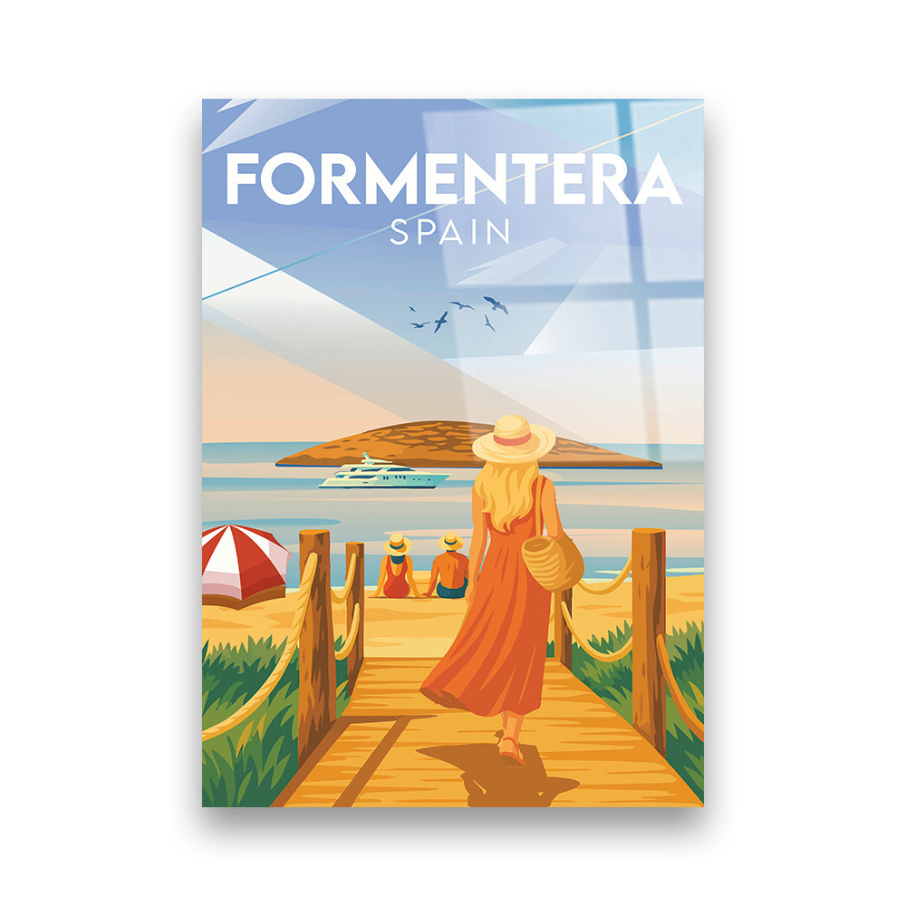 Formentera Spanien Acryldruck