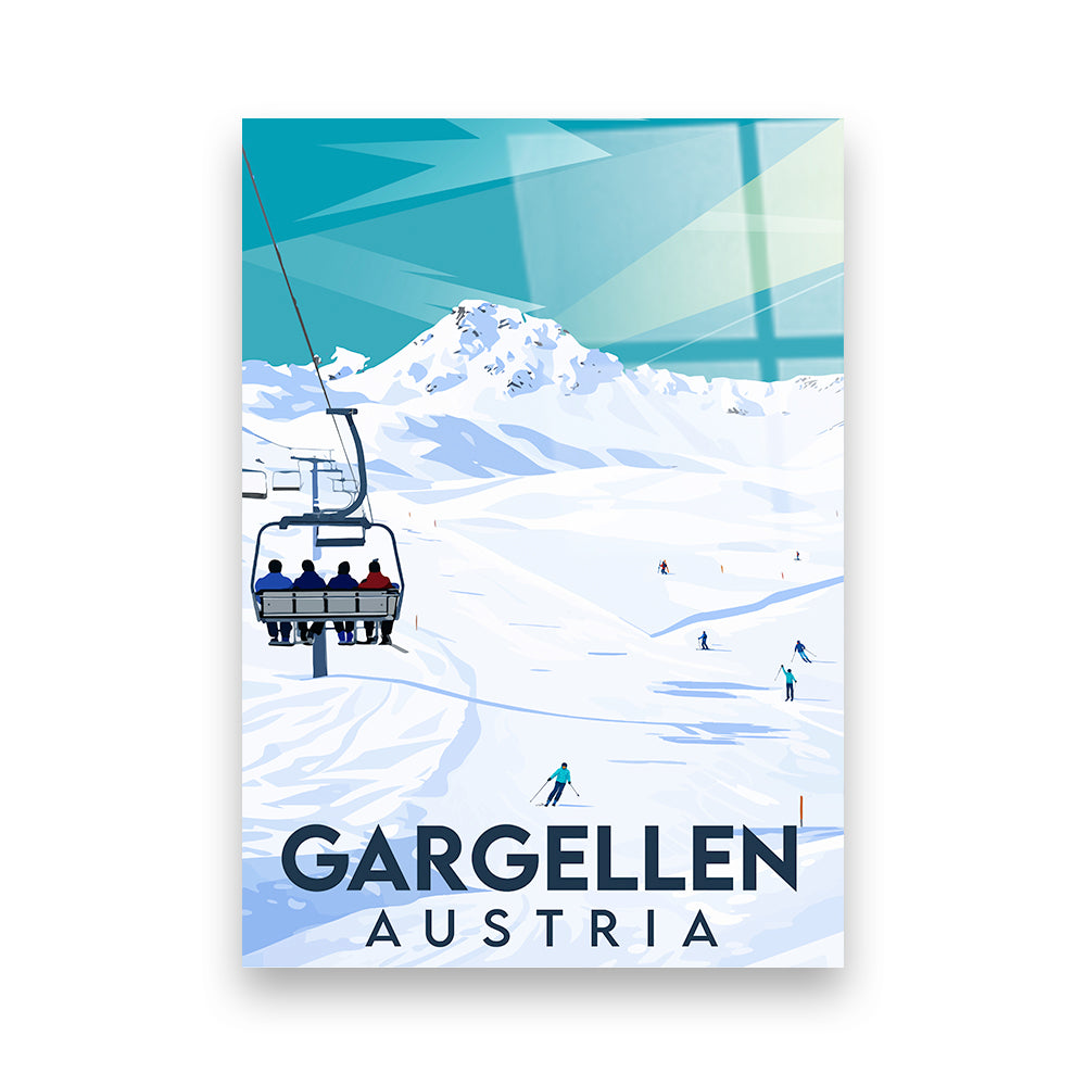 Gargellen Österreich Acryldruck