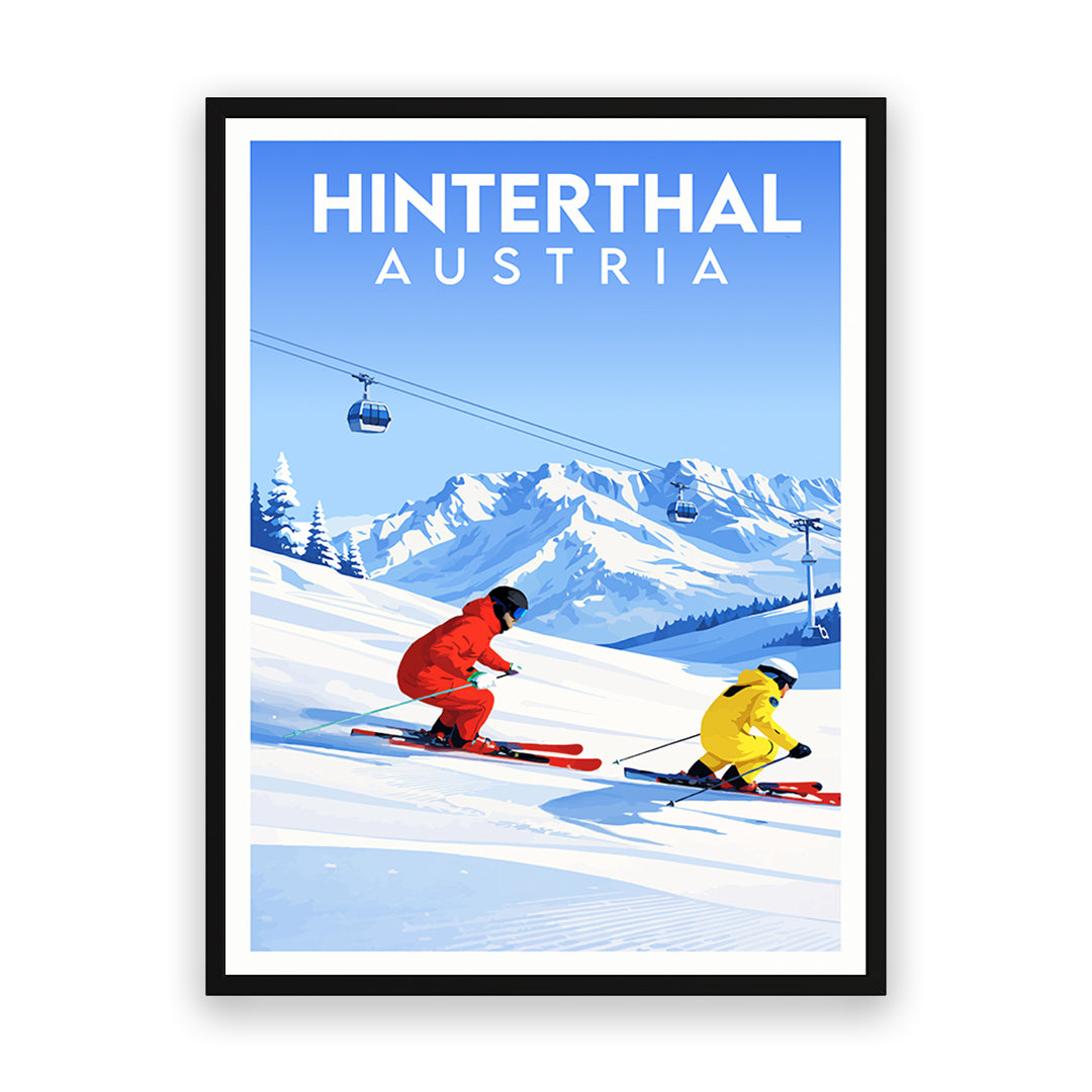 Hinterthal Österreich Kunstdruck