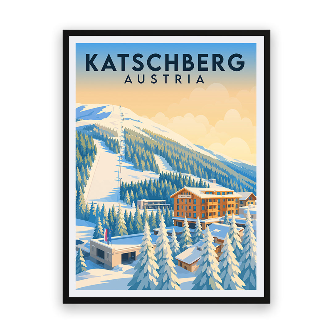 Katschberg Österreich Kunstdruck