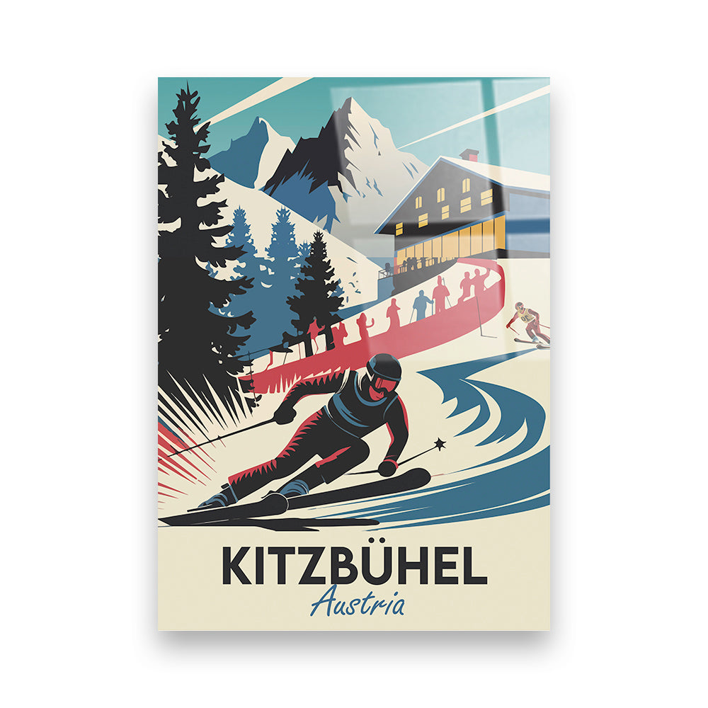 Kitzbühel Österreich Acryldruck