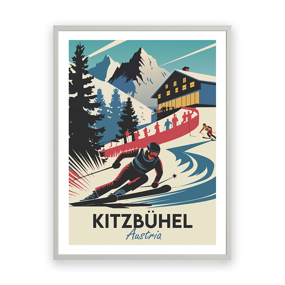 Kitzbühel Österreich Kunstdruck