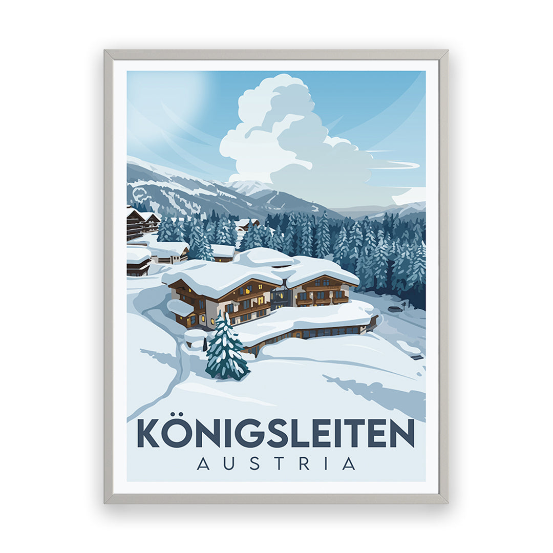Königsleiten 2 Österreich Kunstdruck