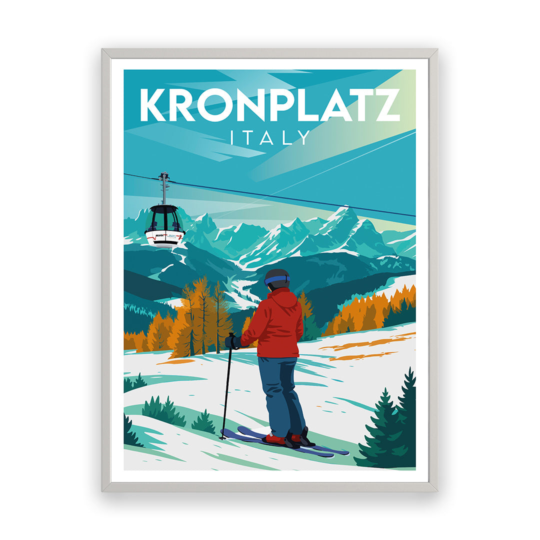 Kronplatz Italien Kunstdruck