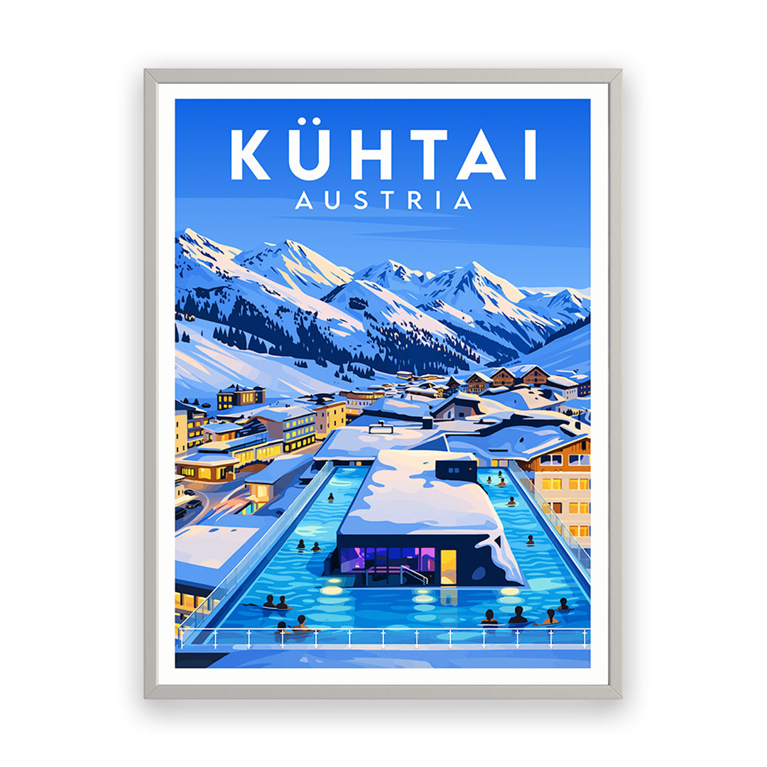 Kühtai Österreich Kunstdruck
