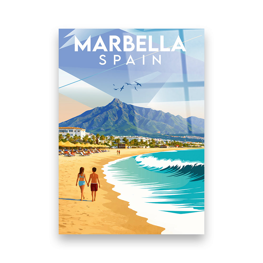 Marbella Spanien Acryldruck