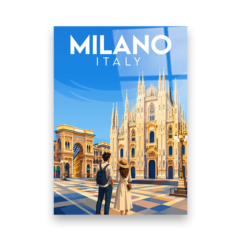 Mailand Italien Acryldruck