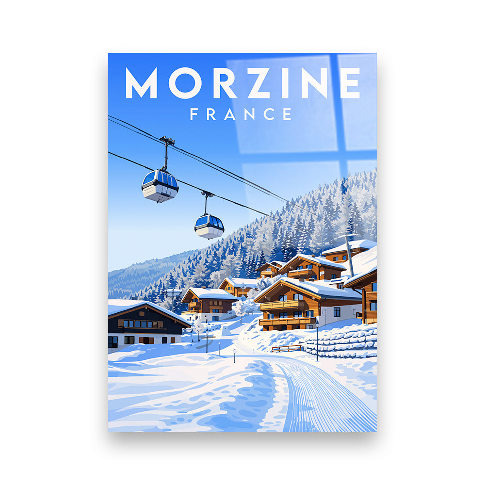 Morzine Frankreich Acryldruck