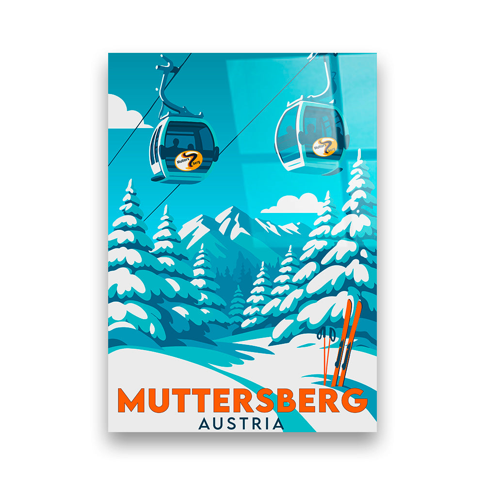 Muttersberg Österreich Acryldruck