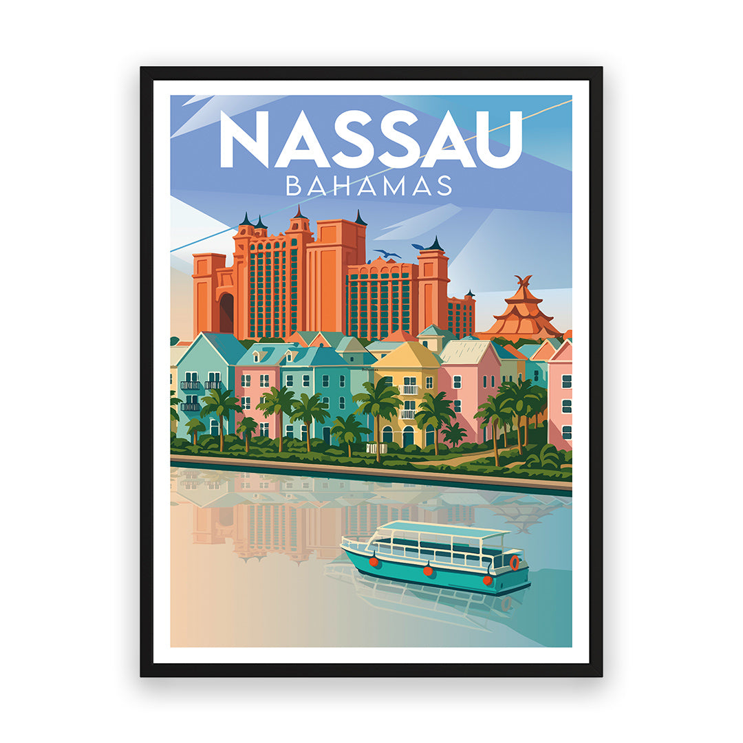 Nassau 1 Bahamas Kunstdruck