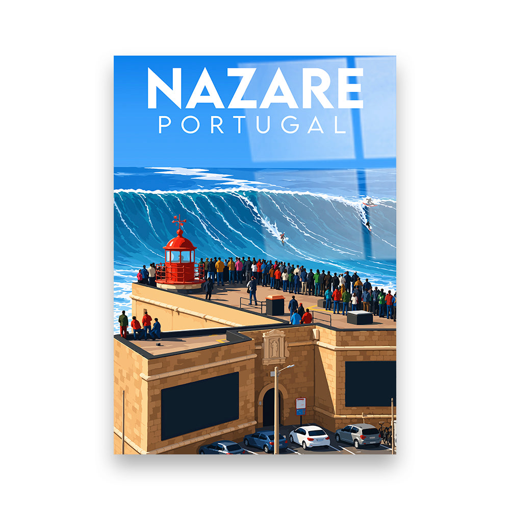 Nazaré Portugal Acryldruck
