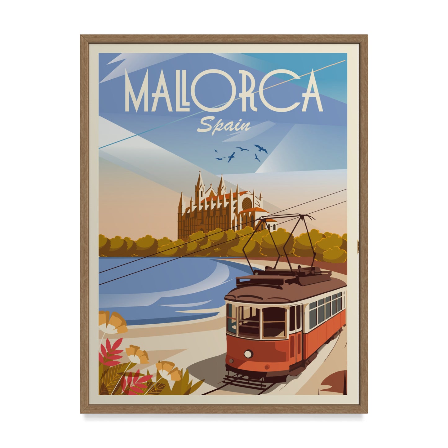 Mallorca Spanien Kunstdruck