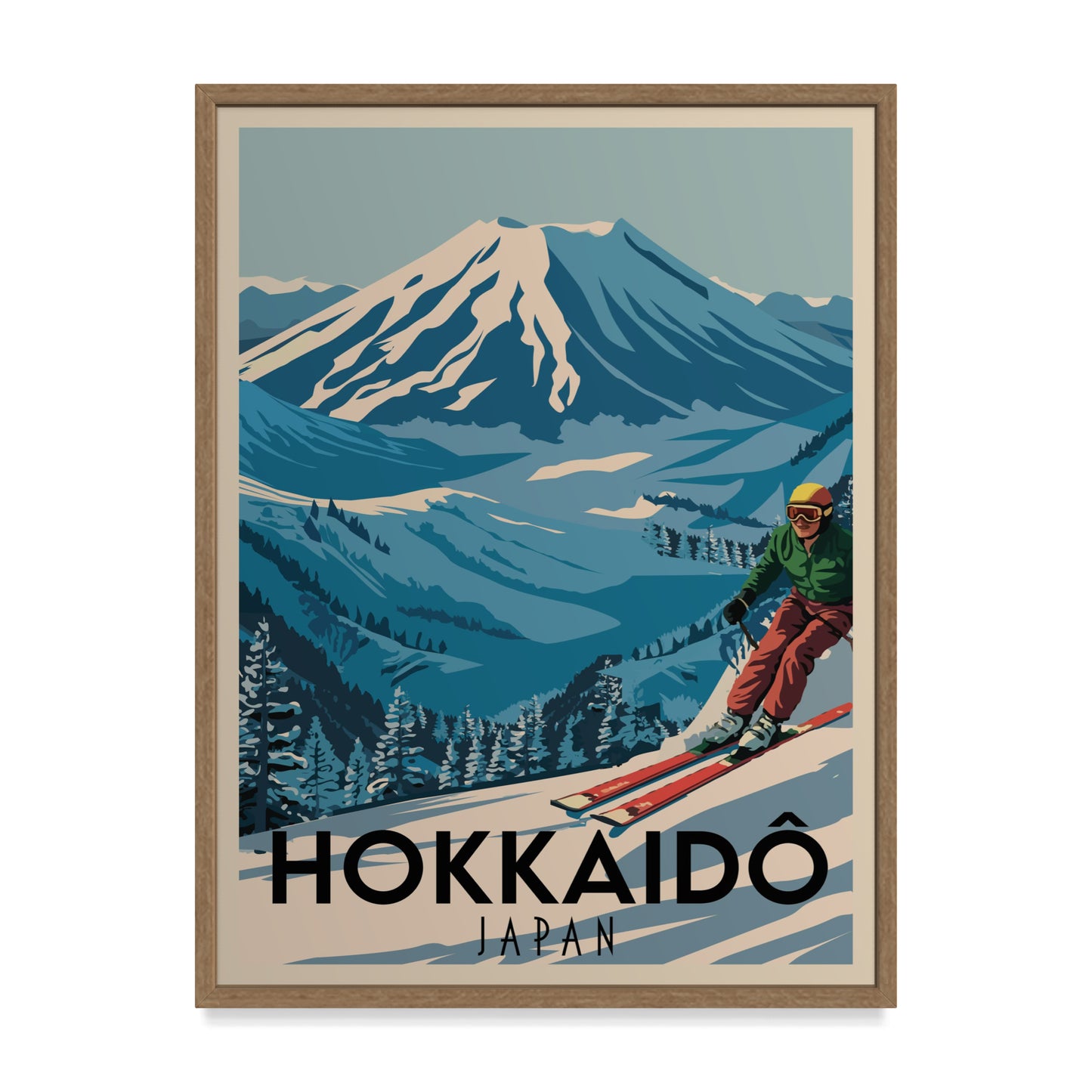 Hokkaidō Japan Kunstdruck