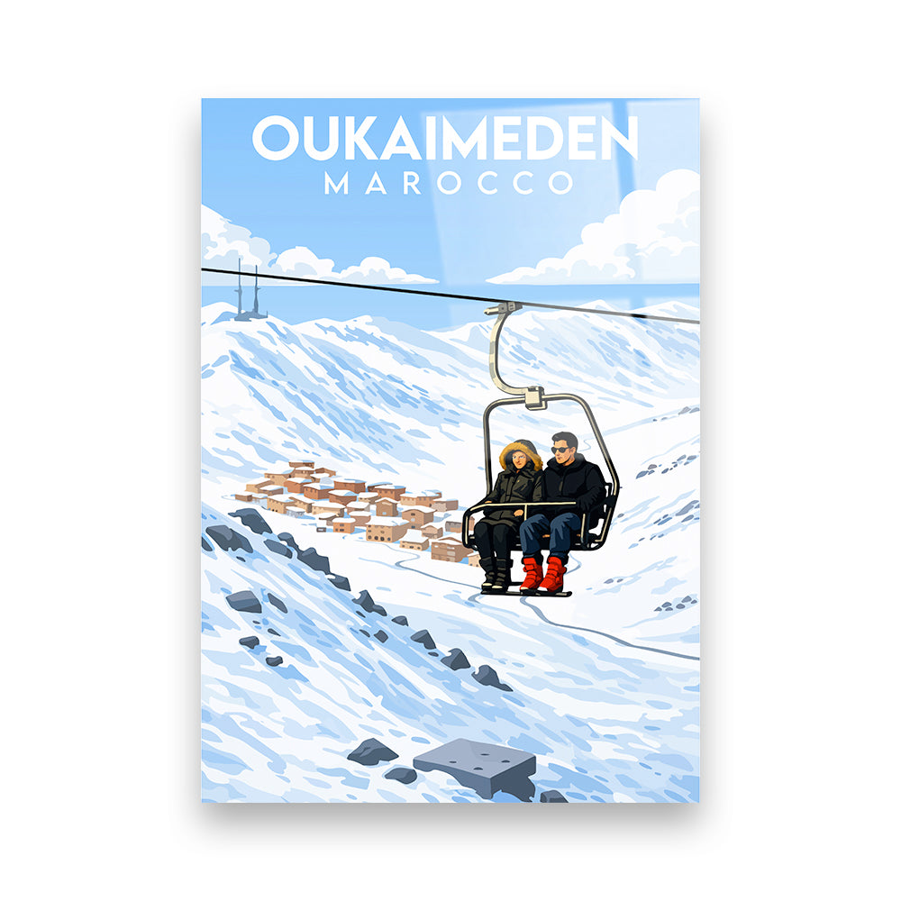 Oukaïmeden Marokko Acryldruck