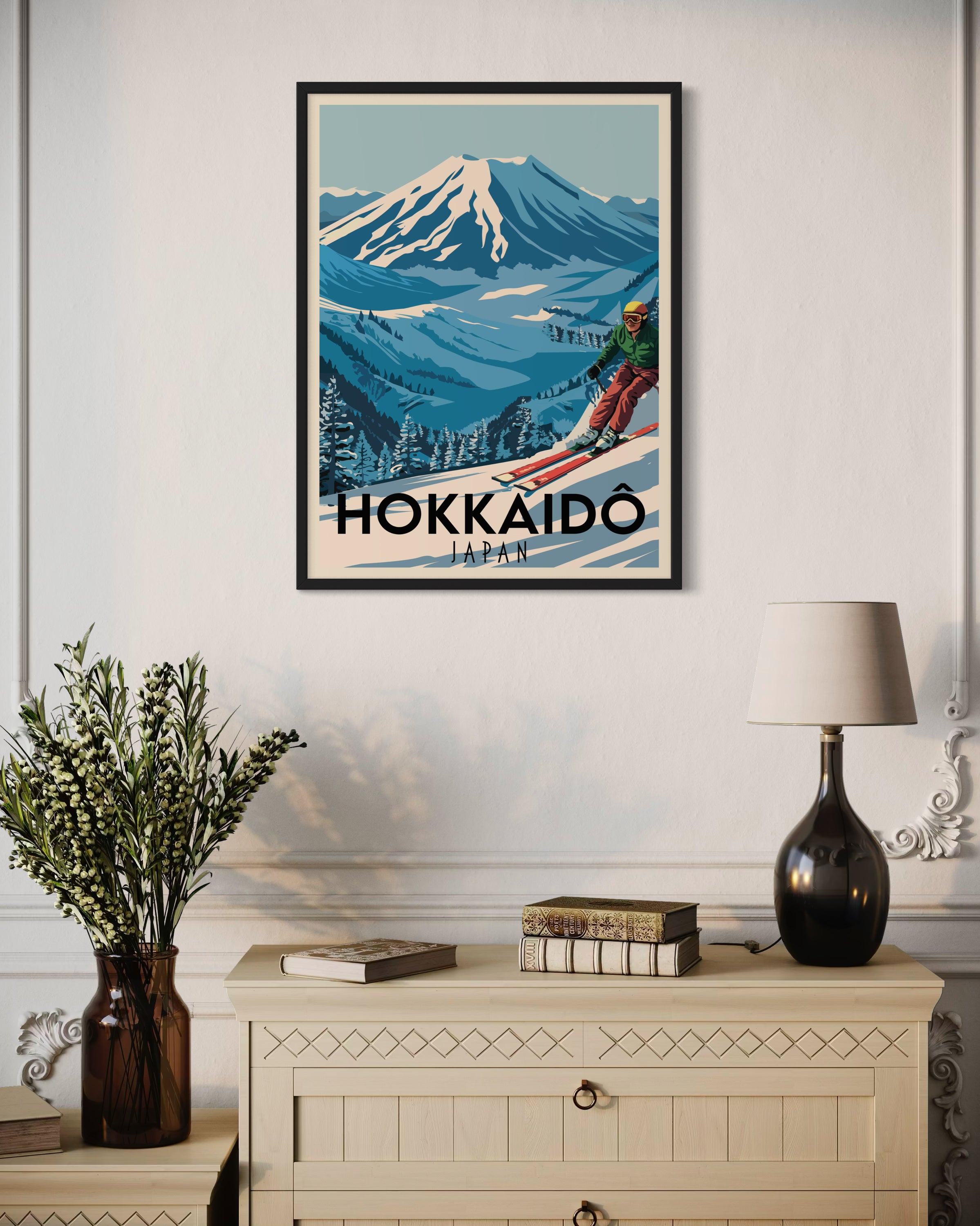 Hokkaidō Japan Kunstdruck