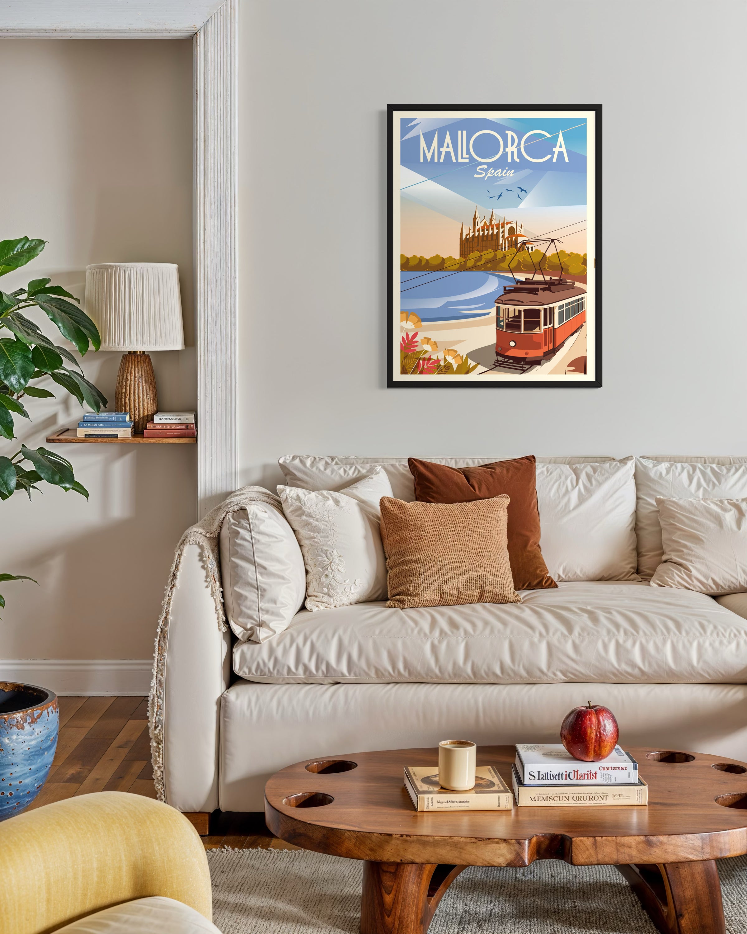 Mallorca Spanien Kunstdruck