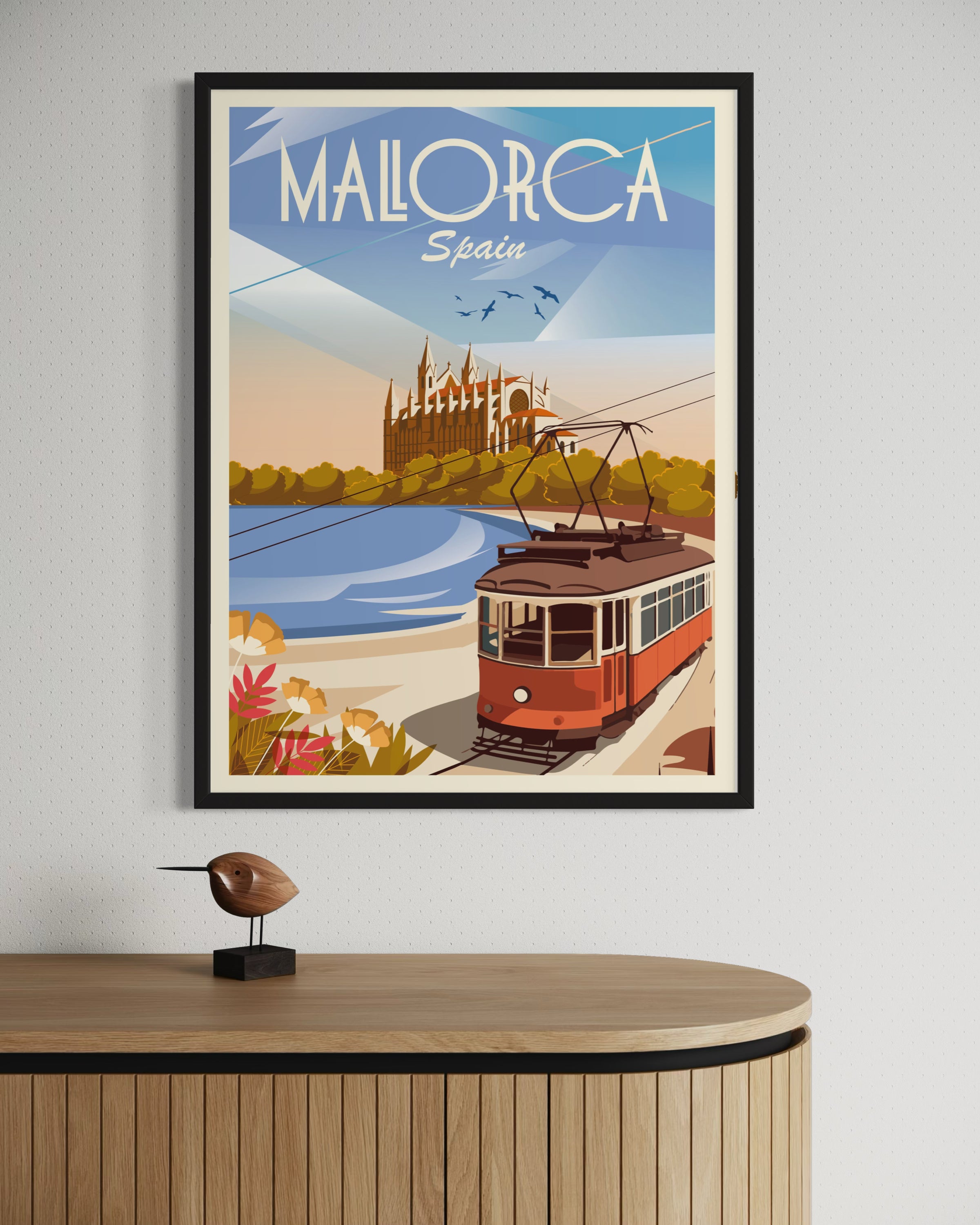 Mallorca Spanien Kunstdruck