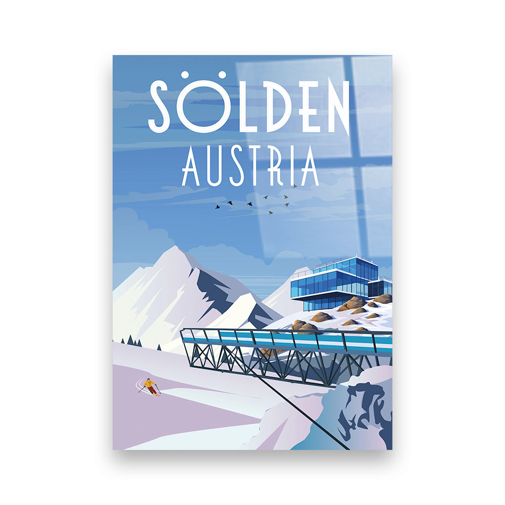 Sölden Austria Acrylic print