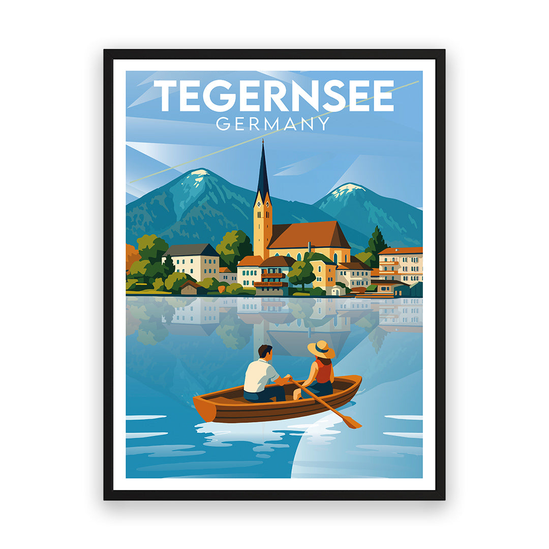Tegernsee Deutschland Kunstdruck