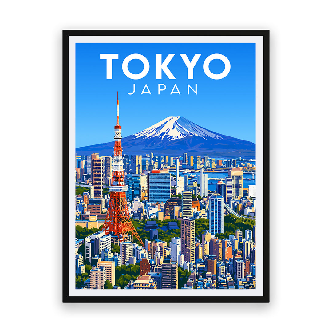 Tokio Japan Kunstdruck