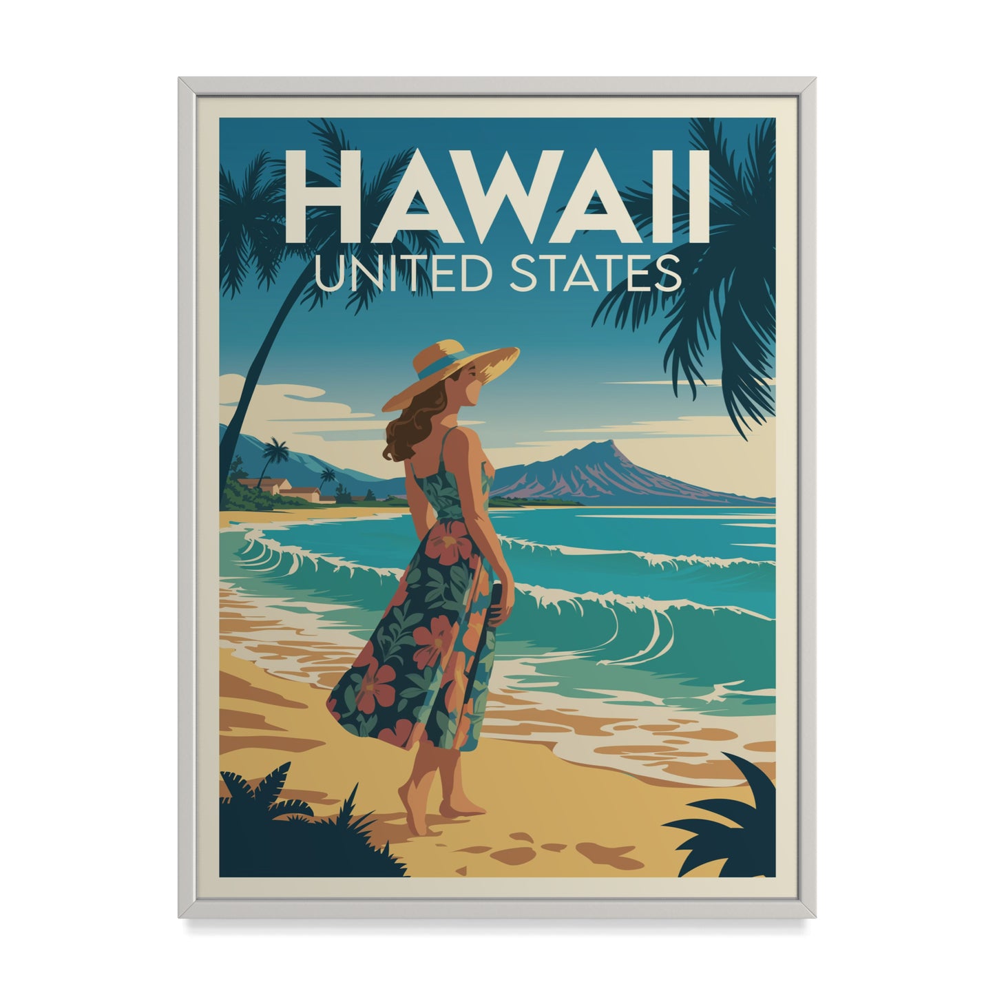 Hawaii USA Kunstdruck