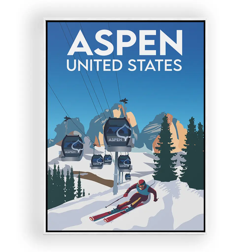 aspen Alu Rahmen Weiss