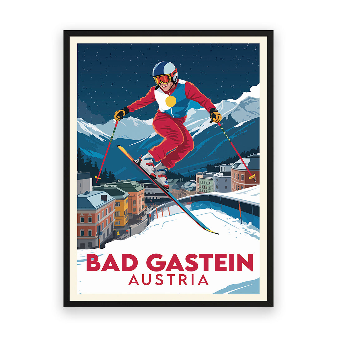 Bad Gastein Österreich Kunstdruck