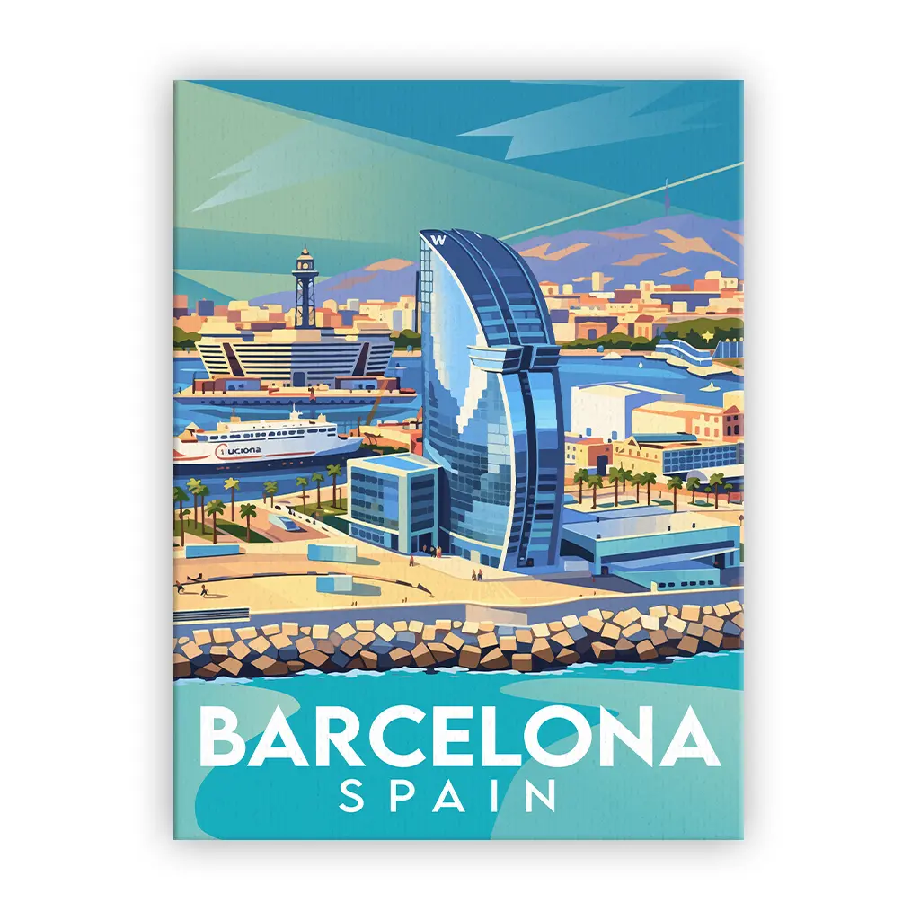 barcelona leinwand_ohnerahmen