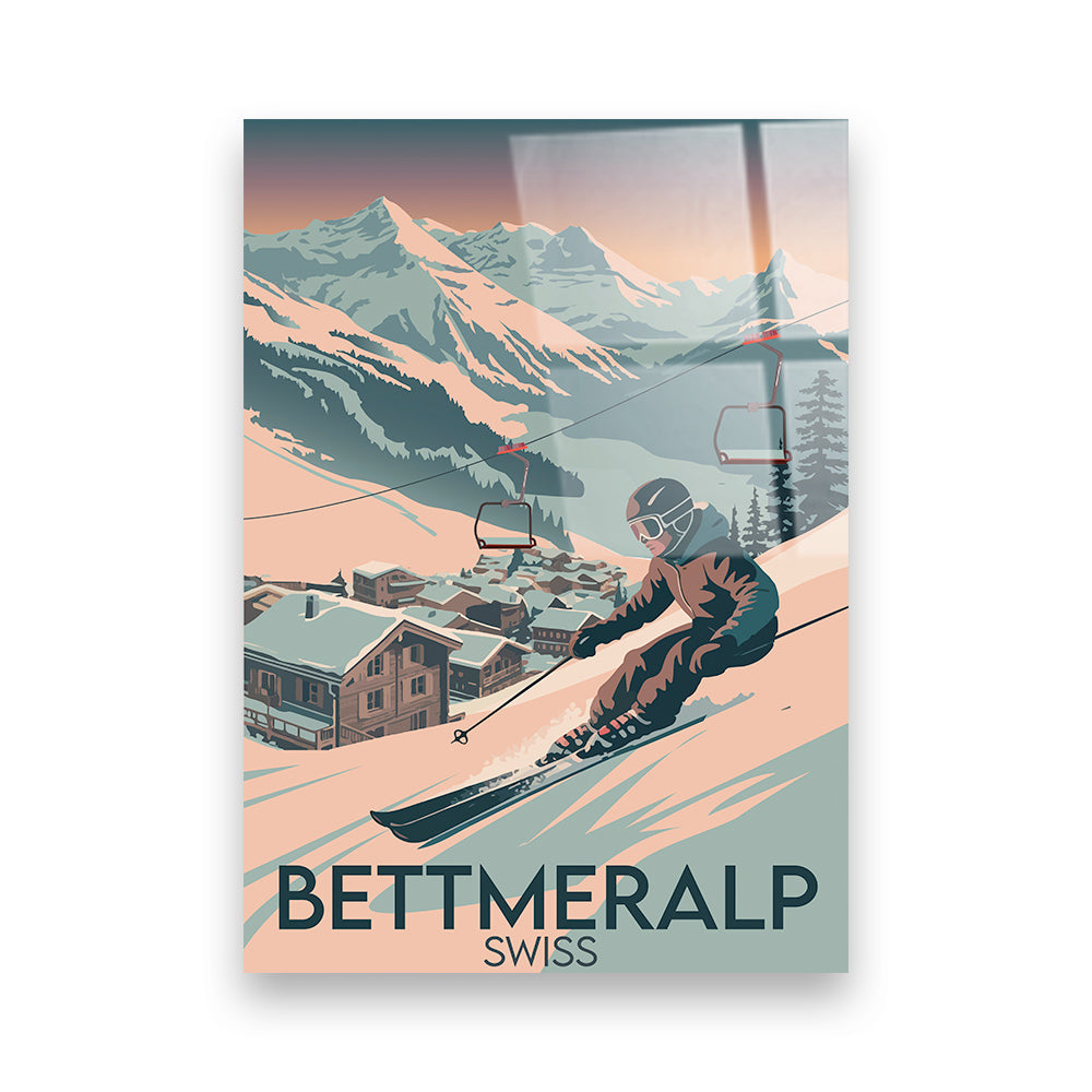 Bettermalp Schweiz Acryldruck