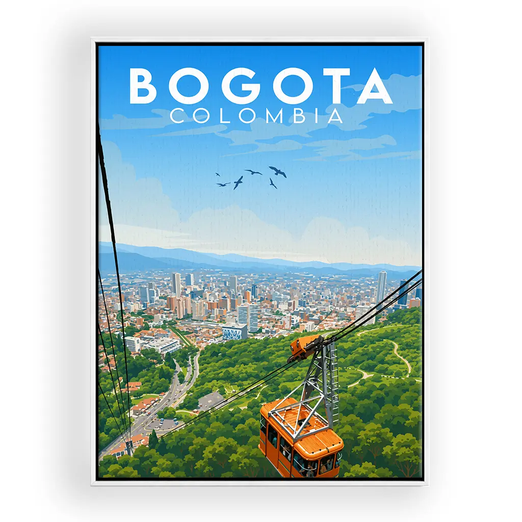 bogota leinwand_rahmen_weiss