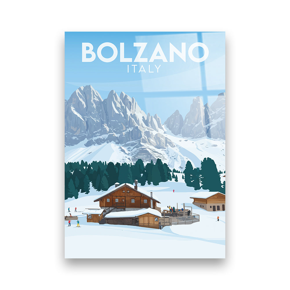 Bolzano Italien Acryldruck