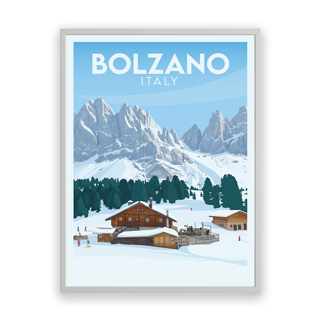 Bolzano Italien Kunstdruck