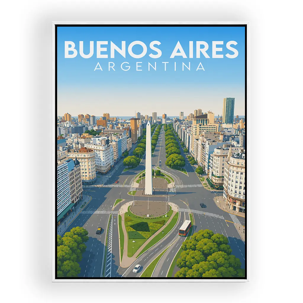 buenos-aires alu_rahmen_weiss