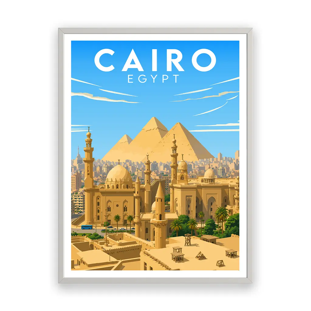 cairo poster_rahmen_weiss