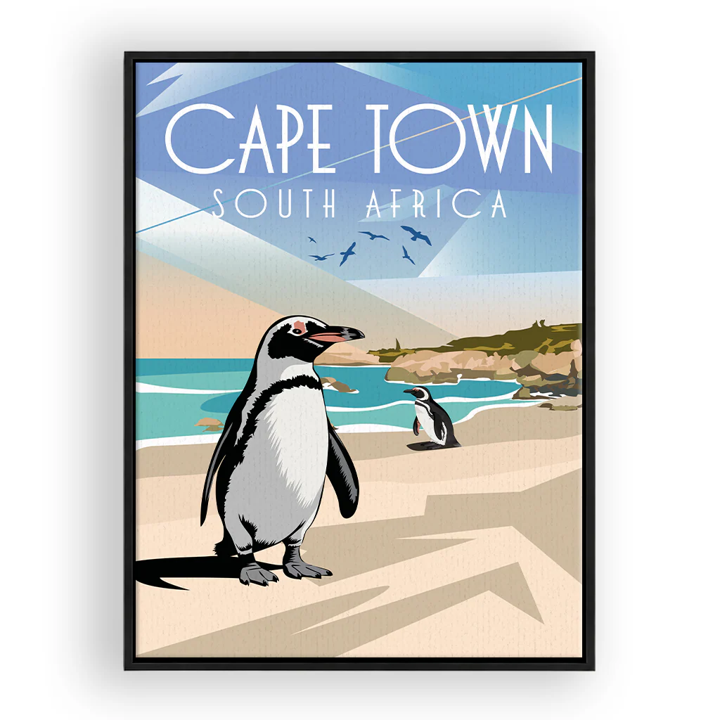capetown leinwand_rahmen_schwarz
