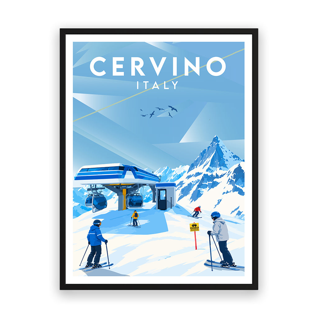 cervino poster_rahmen_schwarz