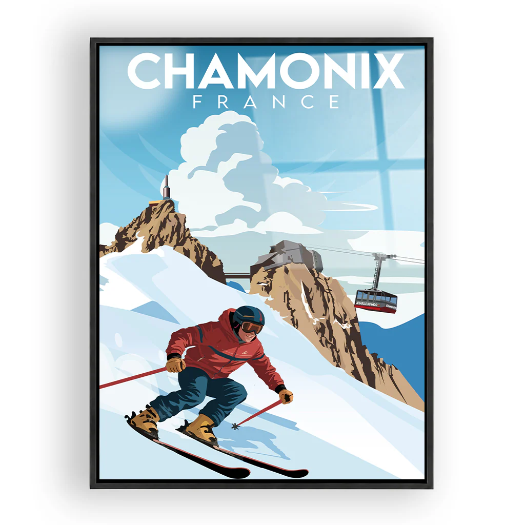 chamonix acryl_rahmen_schwarz