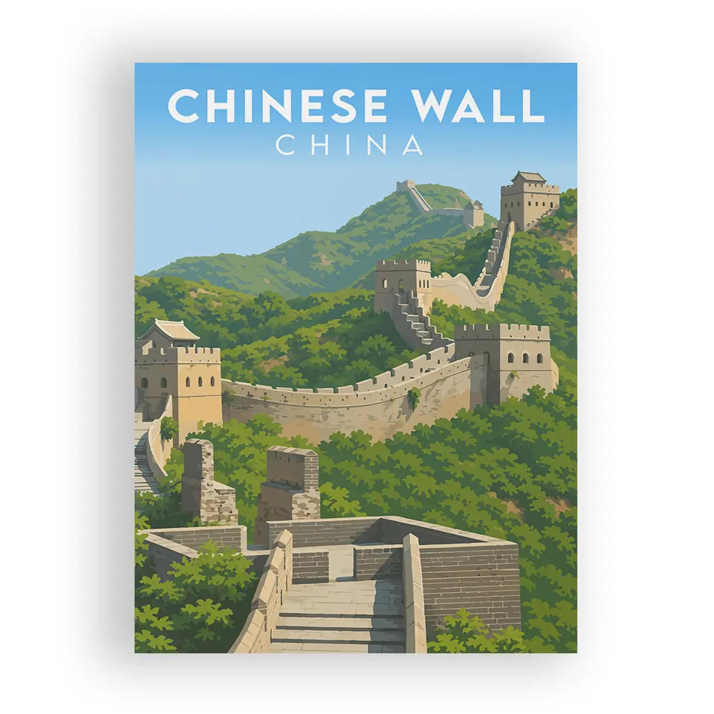 chinese-wall alu_ohnerahmen