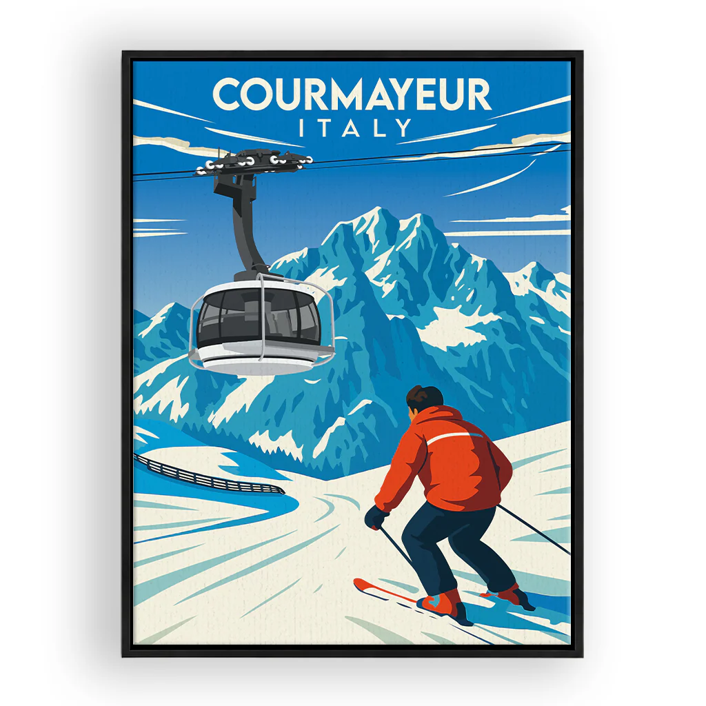 courmayeur leinwand_rahmen_schwarz