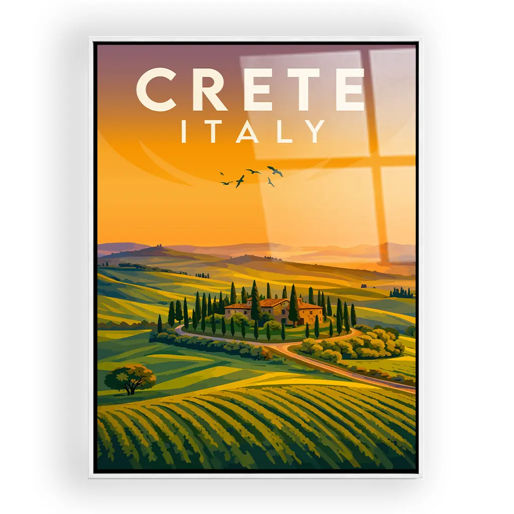 crete-02 acryl_rahmen_weiss