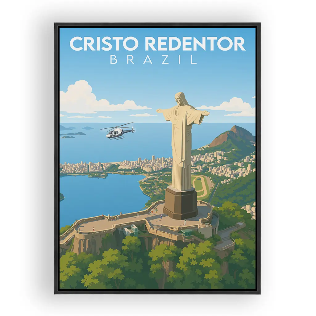 cristo-redentor alu_rahmen_schwarz