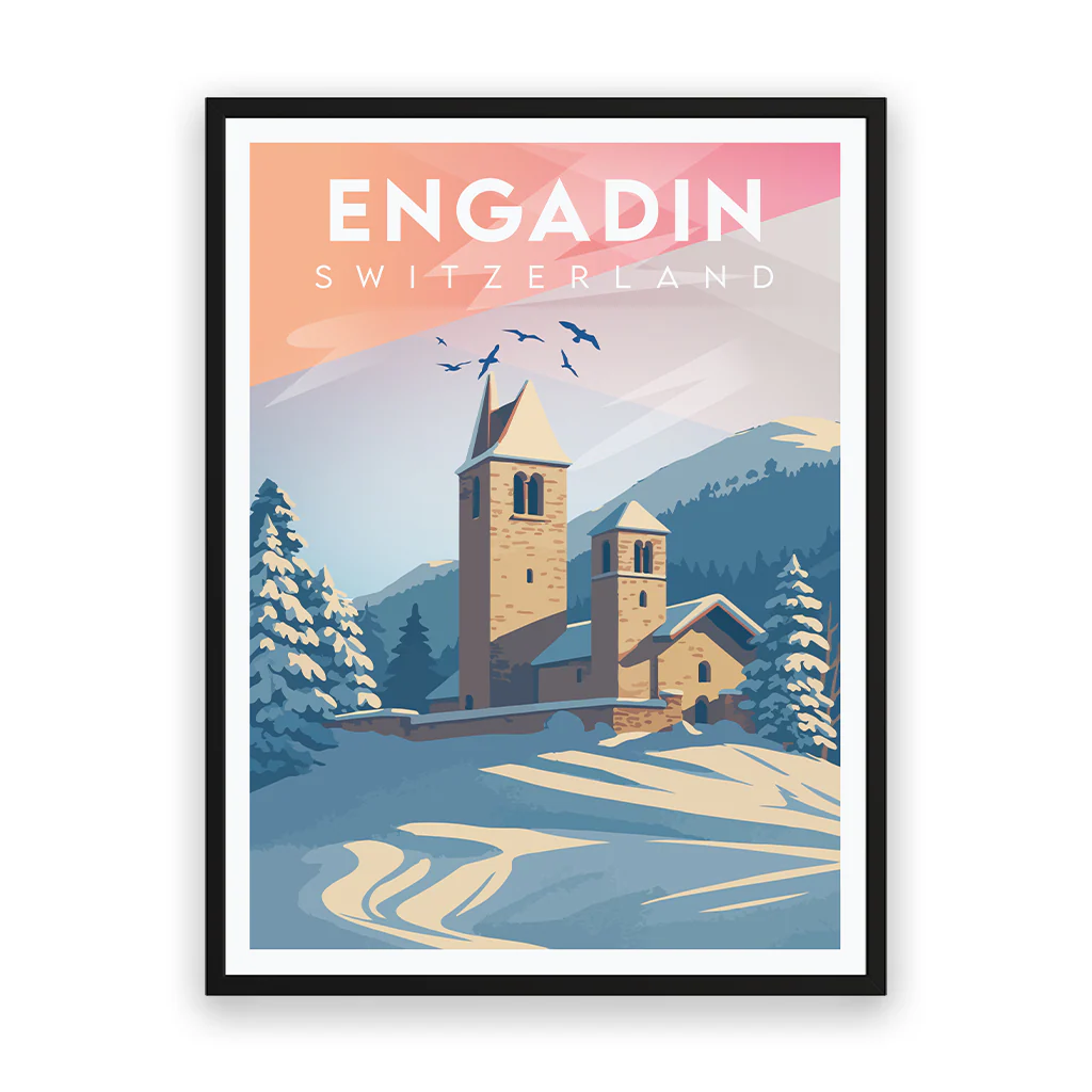 engadin poster_rahmen_schwarz