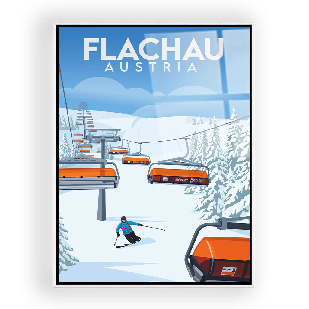 flachau acryl_rahmen_weiss