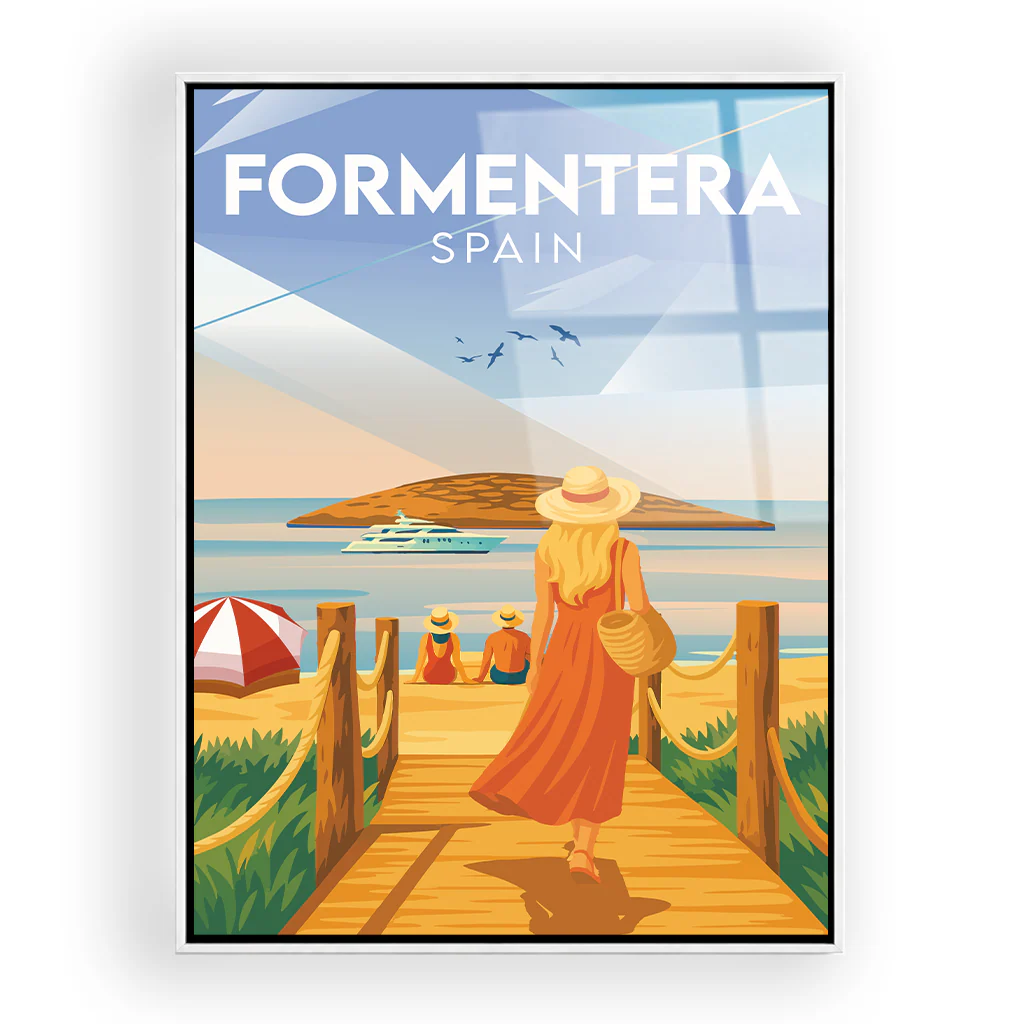 formentera acryl_rahmen_weiss