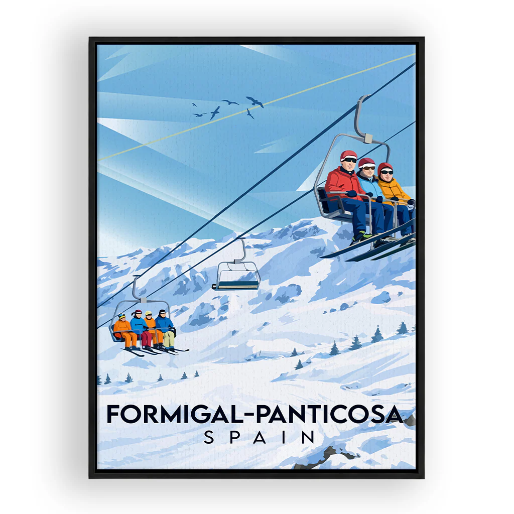 formigal leinwand_rahmen_schwarz